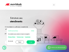 'movidesk.com' screenshot