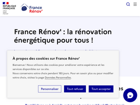 'france-renov.gouv.fr' screenshot