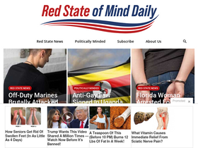 'redstateofminddaily.com' screenshot