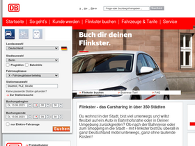 'flinkster.de' screenshot