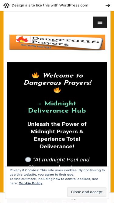 dangerousprayer.wordpress.com