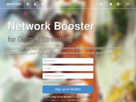 'mudfish.net' screenshot
