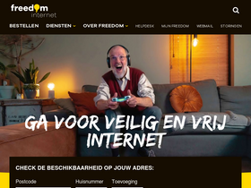 'freedom.nl' screenshot