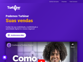'turbinedigital.com.br' screenshot