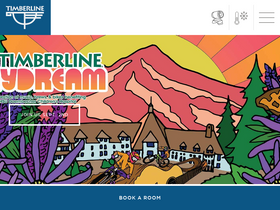 'timberlinelodge.com' screenshot