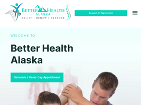 'betterhealthalaska.com' screenshot