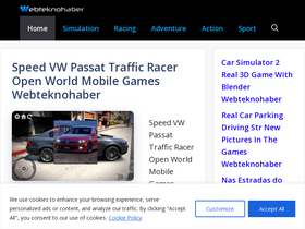 'webteknohaber.com' screenshot