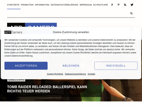 'appgamers.de' screenshot