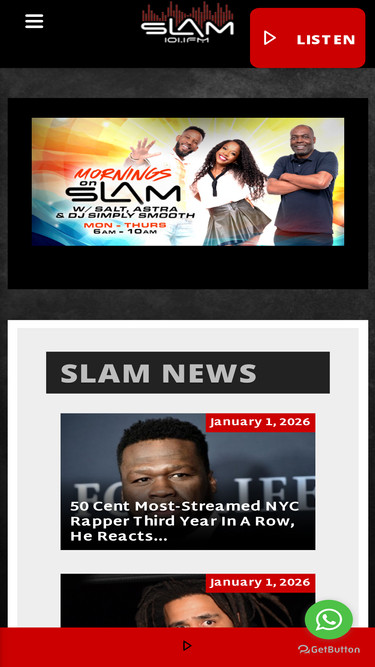 slam101fm.com
