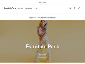 byespritdeparis.com homepage screenshot