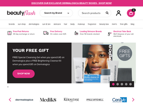 'beautyflash.co.uk' screenshot
