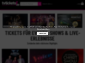 'tvtickets.de' screenshot