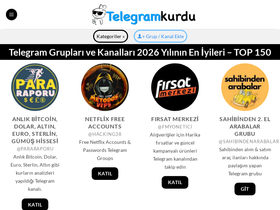 'telegramkurdu.com' screenshot