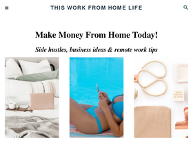 'thisworkfromhomelife.com' screenshot