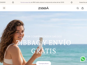 ZIBBA website screenshot