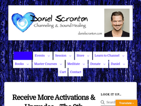 'danielscranton.com' screenshot