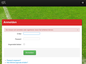 'clubcorner.ch' screenshot