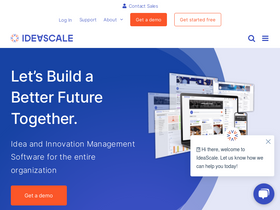 'ideascale.com' screenshot