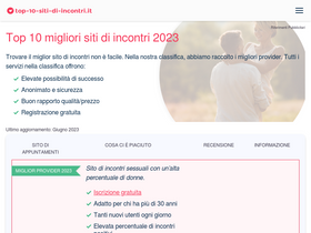 'top10-siti-di-incontri.it' screenshot