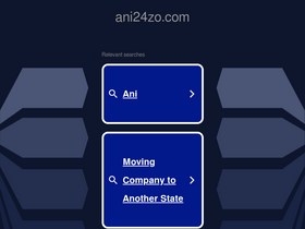 'ani24zo.com' screenshot