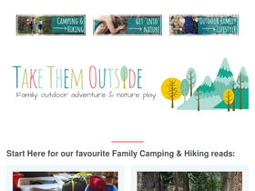 'takethemoutside.com' screenshot