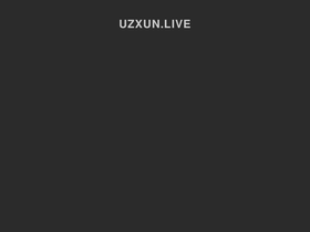 'uzxun.live' screenshot