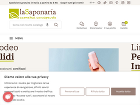 'lasaponaria.it' screenshot