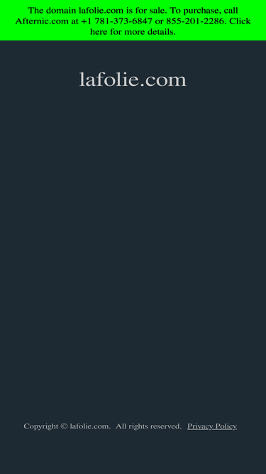lafolie.com
