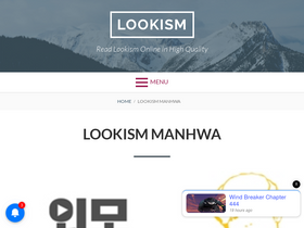 'lookism.me' screenshot
