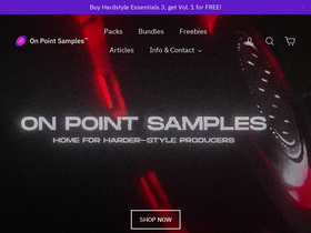 'onpointsamples.com' screenshot