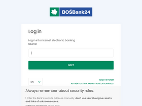 'bosbank24.pl' screenshot