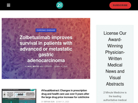 '2minutemedicine.com' screenshot
