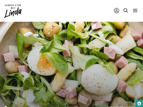 'lekkeretenmetlinda.nl' screenshot