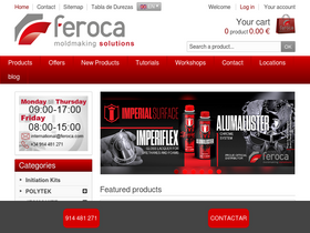 'feroca.com' screenshot
