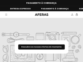 aferas.com homepage screenshot