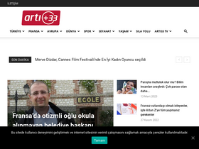 'arti33.com' screenshot