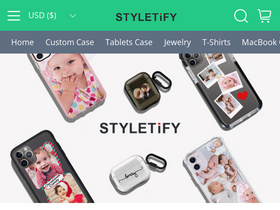 'styletify.com' screenshot