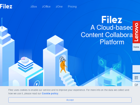 'filez.com' screenshot