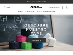 nosecond.es homepage screenshot