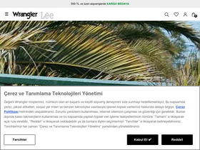 'wrangler.com.tr' screenshot