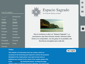 'espaciosagrado.com' screenshot