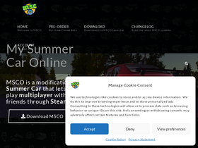 'mysummercar.online' screenshot