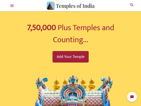 'templesofindia.org' screenshot