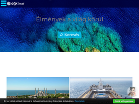 'otptravel.hu' screenshot