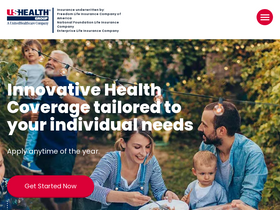 'ushealthgroup.com' screenshot