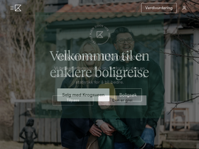 'krogsveen.no' screenshot