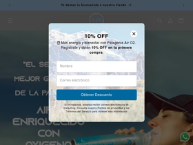 thepatagoniaair.com homepage screenshot