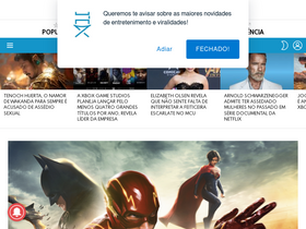 'nosbastidores.com.br' screenshot