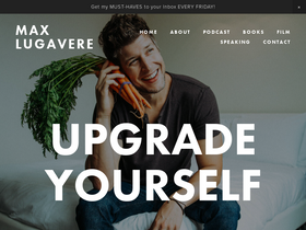 'maxlugavere.com' screenshot