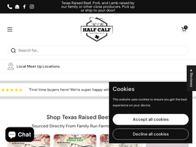 halfacalf.com homepage screenshot